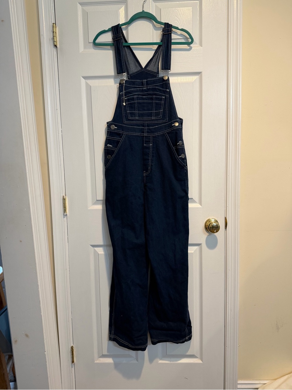 Hybrid & Co Denim Overalls Sz XS